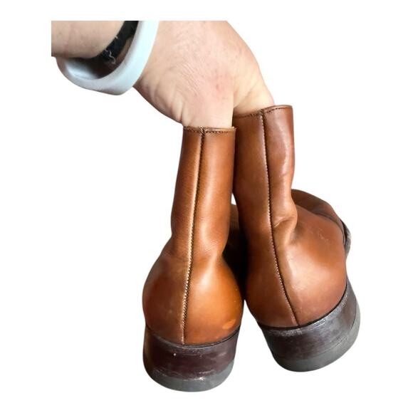 Vintage Florsheim Imperial Zipper Boots 10 D Chelsea Style - Picture 5 of 9